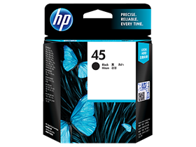 HP 45 Black Original Ink Cartridge (51645AA)