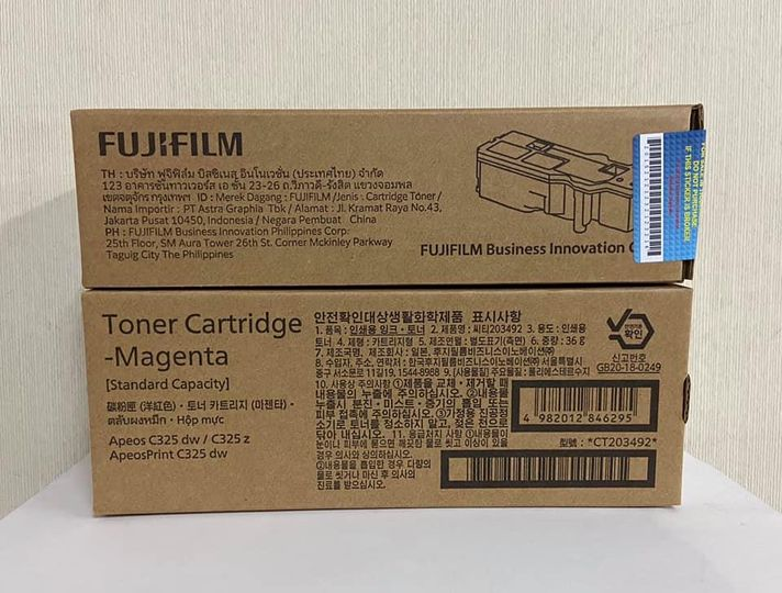 Mực in Fuji Xerox CT203492 – Màu Magenta cho Apeos C325/C328 chính hãng