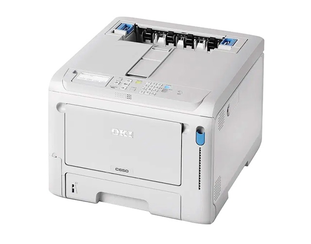 Máy in màu LED A4 OKI C650DN Duplex Network 35 trang/phút in giấy dày 256gsm