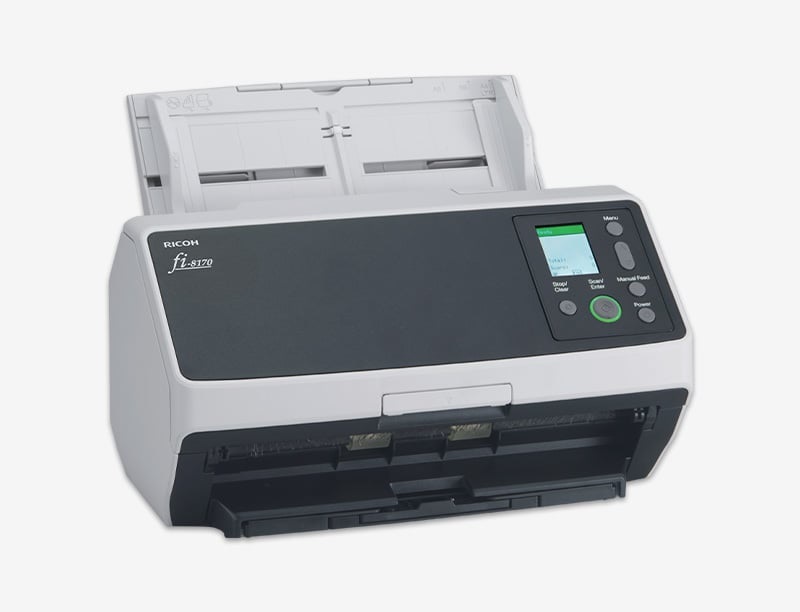 Máy quét Ricoh fi-8170 – Scan 70ppm, ADF 100 tờ, OCR tiếng Việt (PA03810-B051)