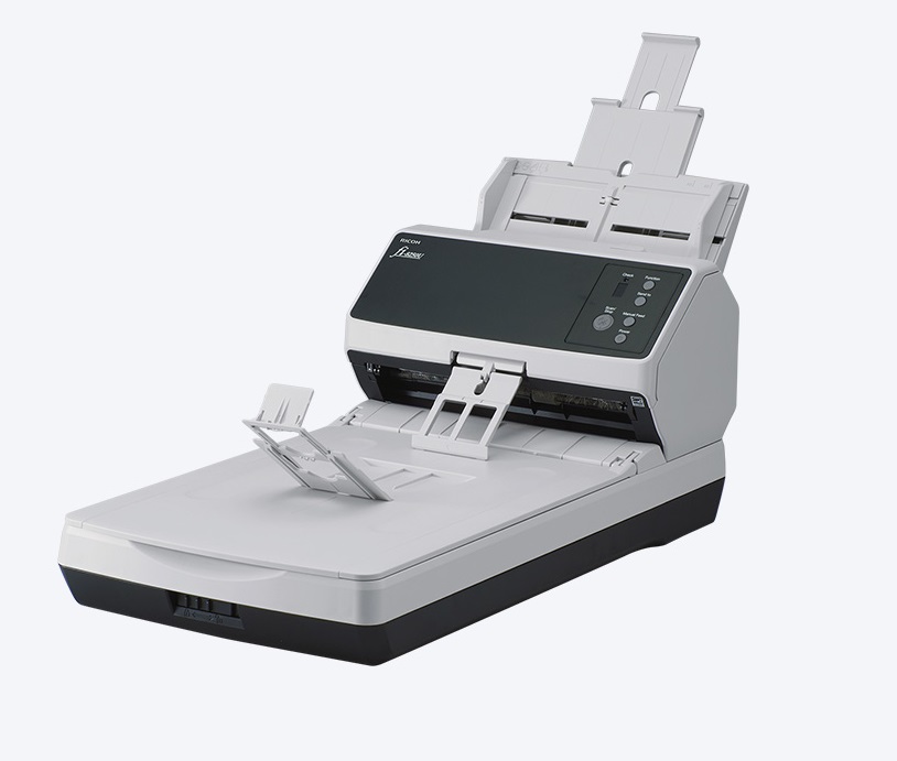 Máy quét Ricoh fi-8290 – ADF 100 tờ + Flatbed A4, tốc độ 90ppm (PA03810-B501)