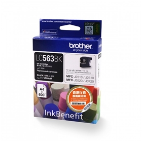 Mực in Brother LC563BK Black Ink Tank (LC563BK) – Hộp mực in phun màu đen chính hãng Brother