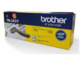 Mực in Brother TN-263Y – Mực vàng yellow chính hãng dùng cho máy in Brother