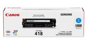 Mực in Canon 418 Cyan Toner Cartridge (2661B004BA)