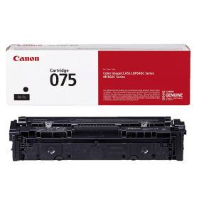 Mực in Canon Cartridge 075 Black – Mực đen chính hãng cho máy in laser màu Canon