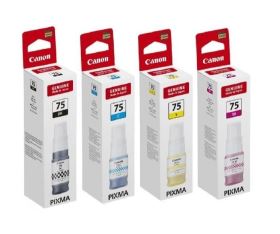 Mực in Canon GI-75Bk – Mực đen chính hãng dùng cho máy in Canon Maxify GX1070 và GX2070