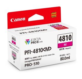 Mực in Canon PFI-4810M Magenta – Đỏ hồng 80ml cho máy in Canon imagePROGRAF PRO-510