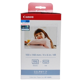Giấy in ảnh Canon KP-108IN – Bộ giấy và mực in ảnh 4x6