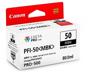 Mực in Canon PFI-50 Matte Black Ink Tank (0533C001AA)