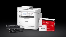 canon mf284dw dung muc gi cartridge 072 va 072h khac nhau the nao