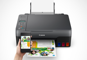 Máy in Canon PIXMA G3020 – In phun màu đa năng, WiFi, Scan, Copy, tiết kiệm mực, phù hợp văn phòng và gia đình