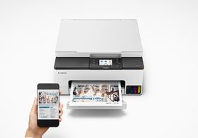 Máy in Canon Maxify GX1070 – In phun màu đa chức năng, in 2 mặt tự động, kết nối Wi-Fi