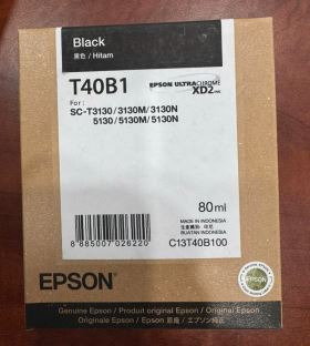 Mực in Epson T40B1 Black 80ml UltraChrome XD2 chính hãng (C13T40B100)
