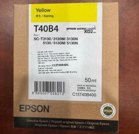Mực in Epson T40B4 Yellow 50ml UltraChrome XD2 chính hãng (C13T40B400)
