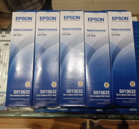 Ruy băng mực Epson LX-310 màu đen chính hãng dùng cho máy in kim Epson (S015632)