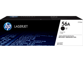 HP 56A Black Original LaserJet Toner Cartridge (CF256A)