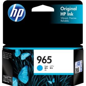 HP 965 Cyan Original Ink Cartridge (3JA77AA)