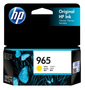HP 965 Yellow Original Ink Cartridge (3JA79AA)