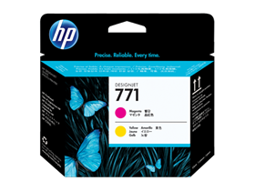 HP 771 Magenta/Yellow DesignJet Printhead (CE018A)