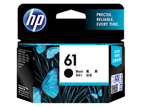 HP 61 Black Original Ink Cartridge (CH561WA)
