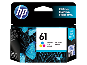 HP 61 Tri-color Original Ink Cartridge (CH562WA)