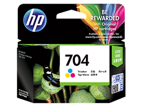 HP 704 Tri-color Original Ink Advantage Cartridge (CN693AA)