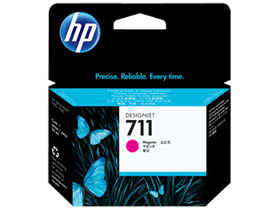 Mực in phun HP 711 Magenta 29ml – Cartridge CZ131A, chính hãng cho máy HP DesignJet