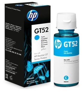 HP GT52 Cyan Original Ink Bottle (M0H54AA)